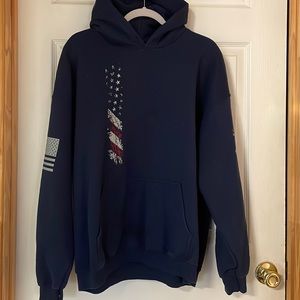 EUC Grunt Style Navy Hoodie